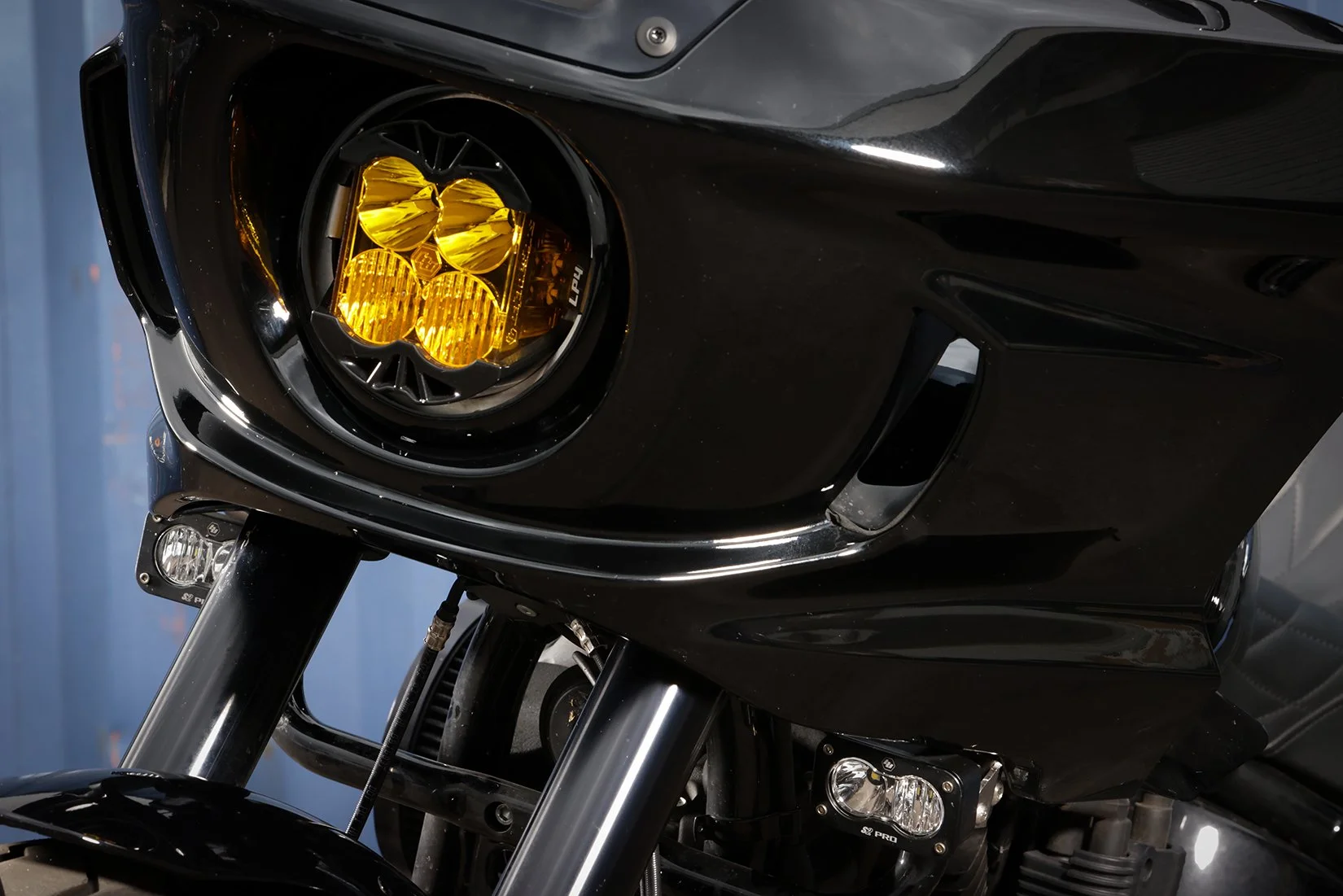 FXR Division Baja Designs LP4 Headlight Bracket for Lowrider ST